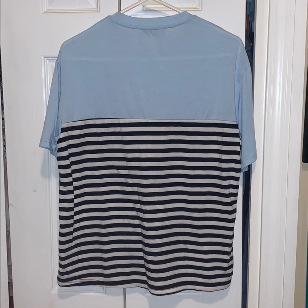 SHEIN | Color Block Pocket Patch Shirt - Picture 3 of 4
